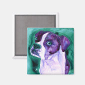 ボクサードッグスクエアマグネット – "Not Me" マグネット (正面/裏面)