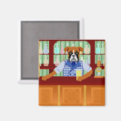 ボクサードッグビアパブ マグネット (正面/裏面)