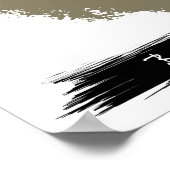 ボクサードッグポートレート |ペットポートレートウォールプリント ポスター (角)