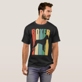 ボクサードッグレトロ Tシャツ (正面フル)