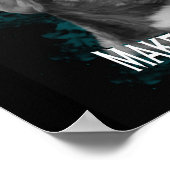 ボクサードッグ動物愛好家アート文字 ポスター (角)