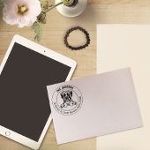 ボクサードッグ差出人住所ファミリー ラバースタンプ