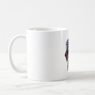 ボクサードッグ7月4日 コーヒーマグカップ