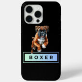ボクサードッグ – ジャンプ&バウンズ Case-Mate iPhoneケース (裏面)