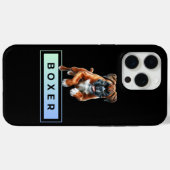 ボクサードッグ – ジャンプ&バウンズ Case-Mate iPhoneケース (裏面 (横))
