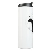 ボクサードッグ – ハロウィンムーンシルエットクラシックT-Sh タンブラー (回転左)