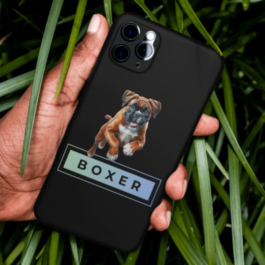 ボクサードッグ - Leaps & Bounds Case-Mate iPhoneケース