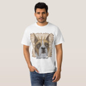 ボクサードッグTシャツ Tシャツ (正面フル)
