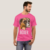 ボクサードッグTシャツTシャツ Tシャツ (正面フル)