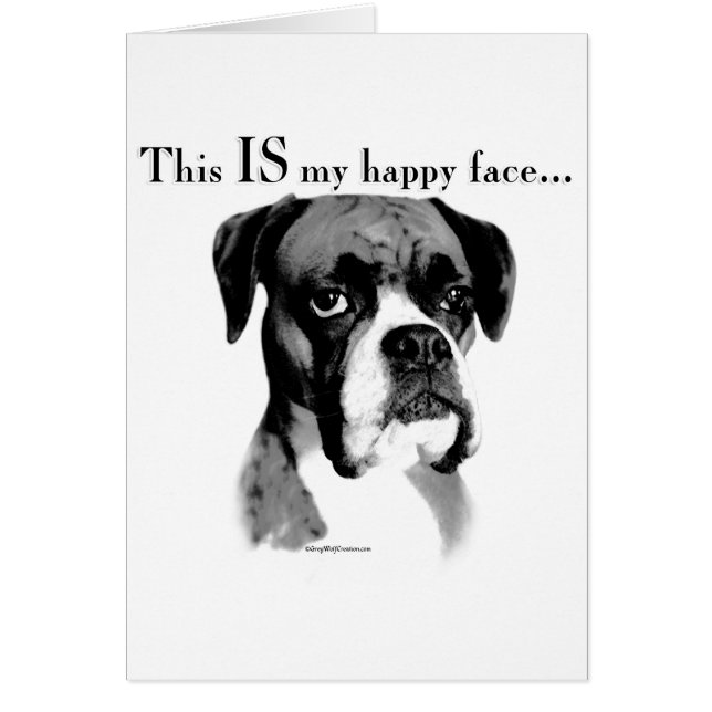 ボクサーハッピー顔 (正面)