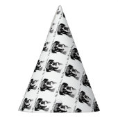 ボクサーハッピー顔 パーティーハット (左)