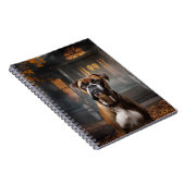 ボクサーハロウィーン怖い ノートブック (右側)