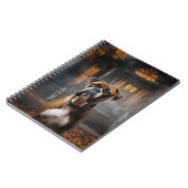 ボクサーハロウィーン怖い ノートブック (左側)