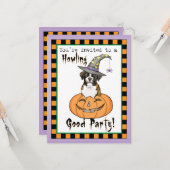 ボクサーハロウィーン招待状 カード (正面/裏面インサイチュ)