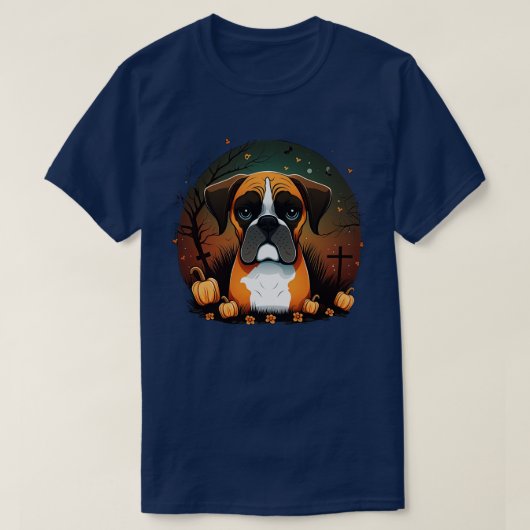 ボクサーハロウィーン3 Tシャツ (デザイン正面)