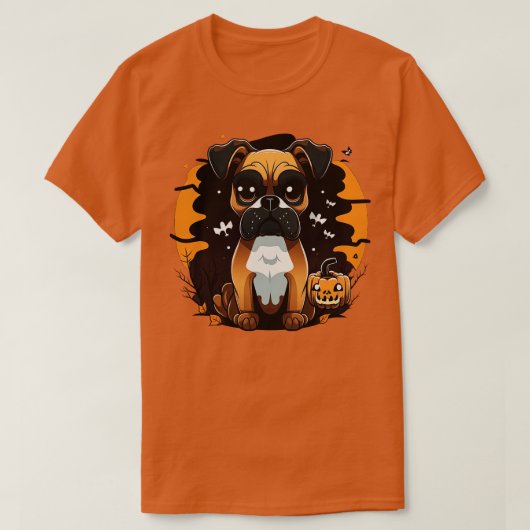 ボクサーハロウィーン4 Tシャツ (デザイン正面)