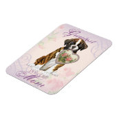 ボクサーハートマム マグネット (左側)