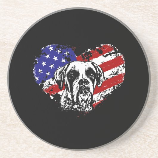 ボクサーハート コースター (正面)