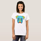 ボクサーパターンポップアート Tシャツ (正面フル)