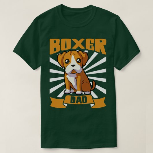 ボクサーパパボクサー Tシャツ (デザイン正面)