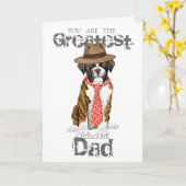 ボクサーパパ カード (黄色い花)