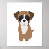 ボクサーパピー子供部屋&キッズデコールポスター ポスター (正面)