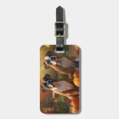 ボクサーパピー秋デライトカボチャ ラゲッジタグ (正面縦)