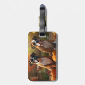 ボクサーパピー秋デライトカボチャ ラゲッジタグ (裏面縦)