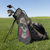 ボクサーパーソナライズされたファイトクラブスケルトンボクシングジム ゴルフタオル (グリーン)