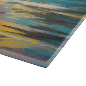 ボクサービーチ絵画サーフィン カッティングボード (角)