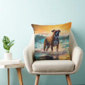 ボクサービーチ絵画サーフィン クッション (椅子)