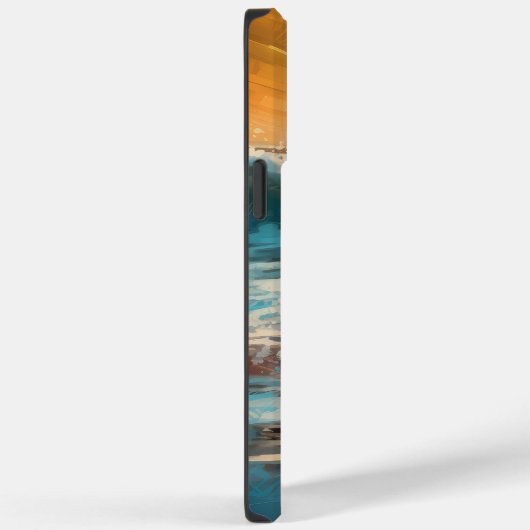 ボクサービーチ絵画サーフィン Case-Mate iPhoneケース (裏面 / 右)