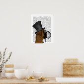 ボクサーフォーマル・ハウンド・ハット ポスター (キッチン)