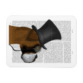 ボクサーフォーマル・ハウンド・ハット マグネット (横)