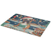 ボクサーホリデーベーキング:フェスティバルクリスマス カッティングボード (角)