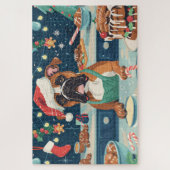 ボクサーホリデーベーキング:フェスティバルクリスマス ジグソーパズル (縦)