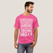 ボクサーボクシング手袋用ボクシング Tシャツ (正面フル)