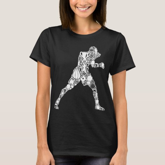 ボクサーボクシング男子子供少年 Tシャツ (正面)
