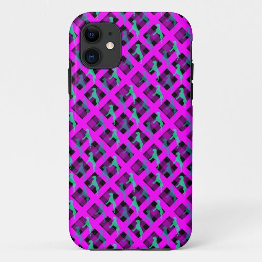 ボクサーポップ:大胆で抽象的なアートシリーズ Case-Mate iPhoneケース (裏面)