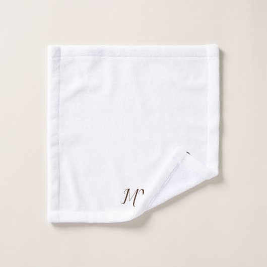 ボクサーモノグラムのドグデザイン バスタオルセット (ウォッシュタオル)