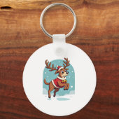 ボクサーリンデッシュ キーホルダー (正面)