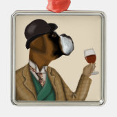 ボクサーワインズヌブ メタルオーナメント (正面)