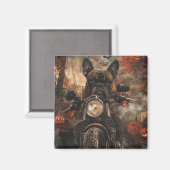 ボクサー乗用オートバイハロウィンホラー マグネット (正面/裏面)