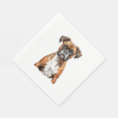 ボクサー仲間かわいいボクサーのデザイン|過去記事 スタンダードランチョンナプキン (角)