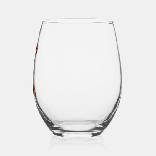 ボクサー仲間かわいいボクサーのデザイン|過去記事 ステムなしワイングラス (左)