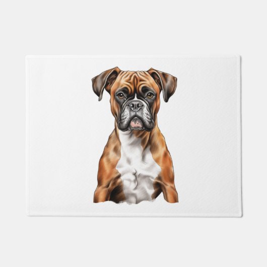 ボクサー仲間かわいいボクサーのデザイン|過去記事 ドアマット (正面)