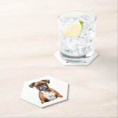 ボクサー仲間かわいいボクサーのデザイン|過去記事 ペーパーコースター (インサイチュ)