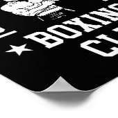 ボクサー向けの面白いボクシングTシャツ ポスター (角)