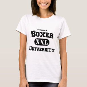 ボクサー大学財産 Tシャツ