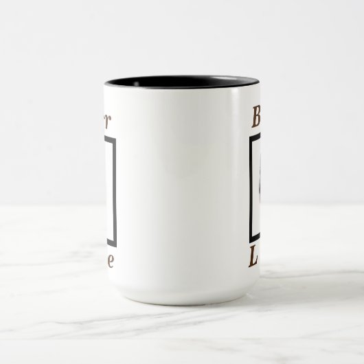 "ボクサー愛"彼女のまたは彼のためのかわいい犬のギフトコーヒー マグカップ (中央)